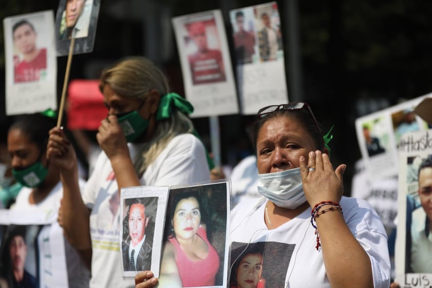 'Ya no hay 10 de mayo', claman en CDMX madres de desaparecidos