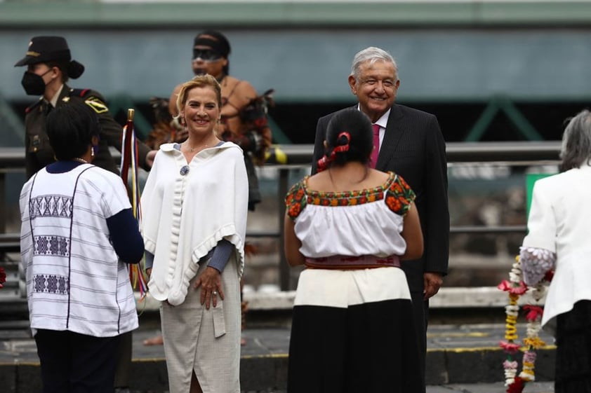 AMLO y  Rousseff reivindican el legado de la gran Tenochtitlan