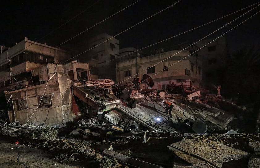 Bombardeos de Israel dejan al menos 42 muertos en Gaza