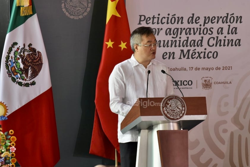 Encabeza AMLO en Torreón petición de perdón por agravios a la comunidad china