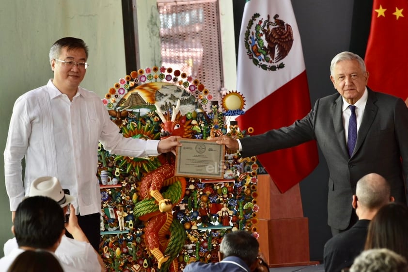 Encabeza AMLO en Torreón petición de perdón por agravios a la comunidad china