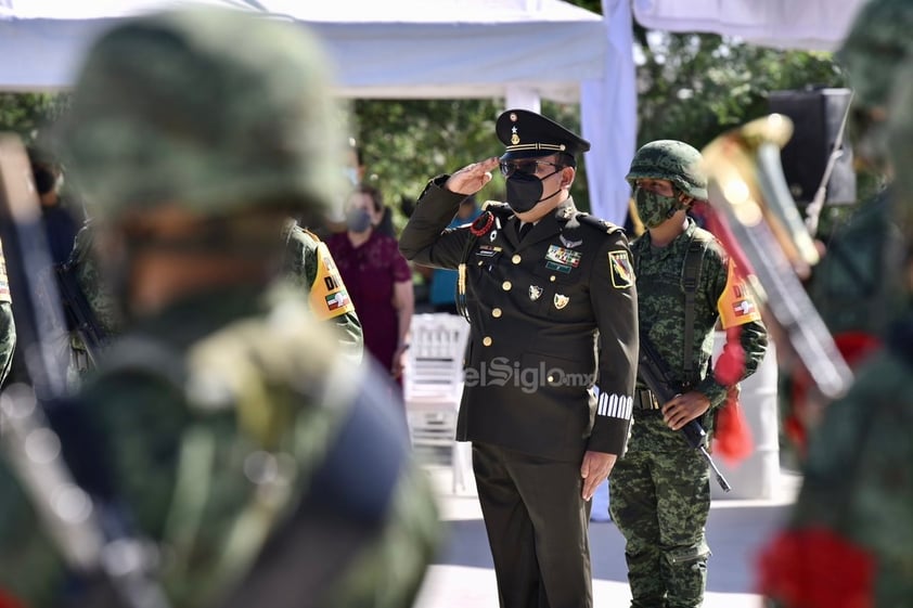 Toman protesta a nuevo titular del Mando Especial de La Laguna