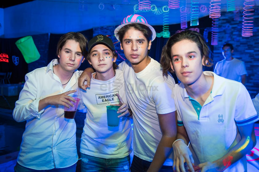 Emiliano Flores, Rodrigo González, Luis Durán y Pablo de la Fuente.