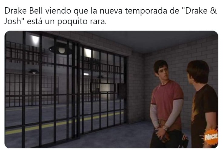 Llueven los memes de la detención de Drake Bell