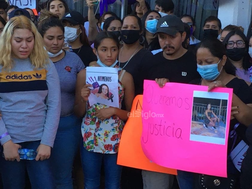 Se 'desbordan' en las calles de Matamoros para exigir justicia por feminicidio de Ilse Ivón