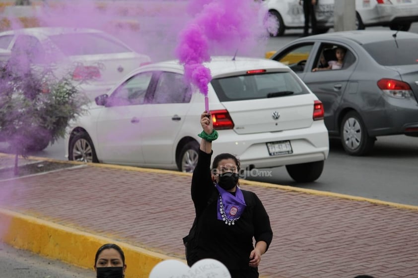 Laguneras marchan 'Vivas y sin miedo' ante feminicidios en la región