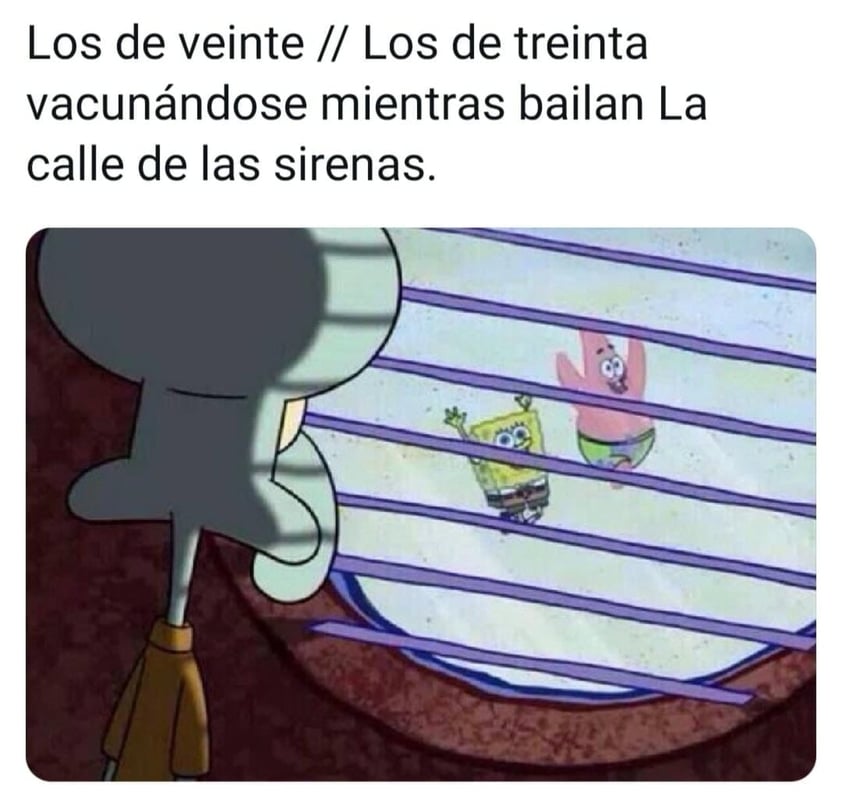 Los treintañeros se preparan para la vacunación con memes