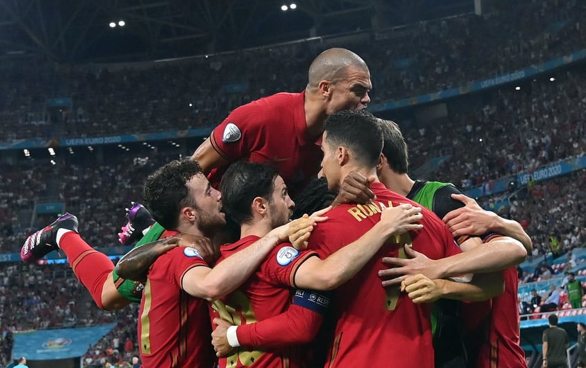 Cristiano Ronaldo y Karim Benzema anotan los goles del empate entre Portugal y Francia en la Eurocopa