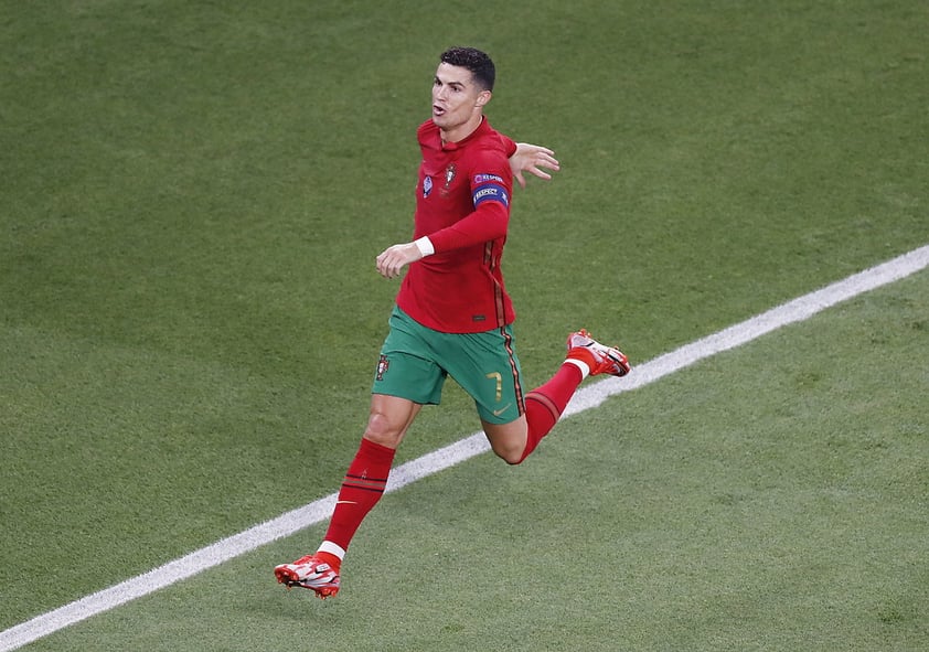 Cristiano Ronaldo y Karim Benzema anotan los goles del empate entre Portugal y Francia en la Eurocopa