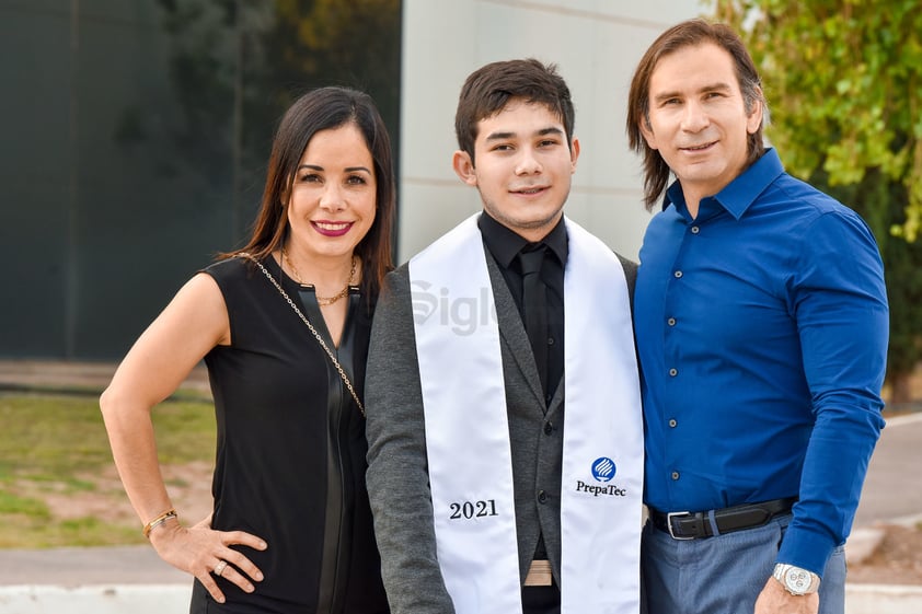 Elizabeth Díaz, Jorge Armando Rodríguez y Jorge Rodríguez.