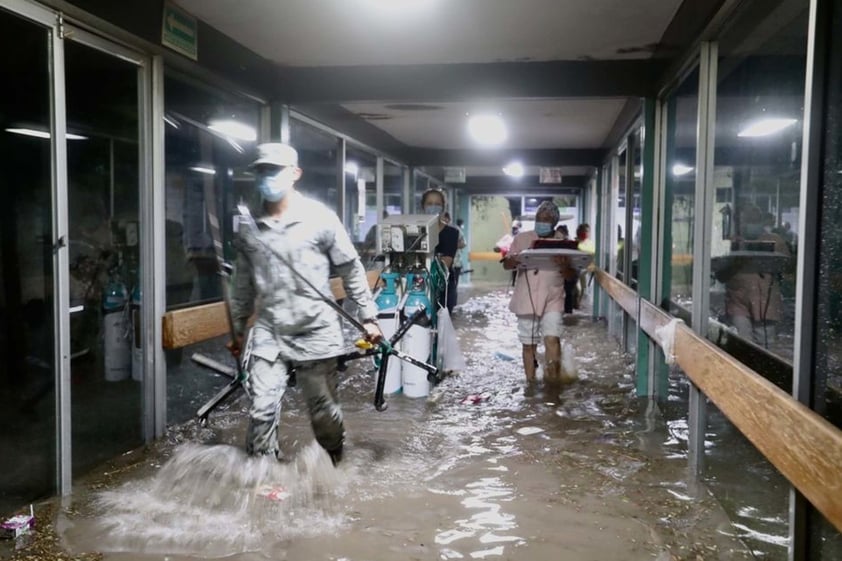 Granizada en Edomex deja una persona muerta; hospital tuvo que ser desalojado