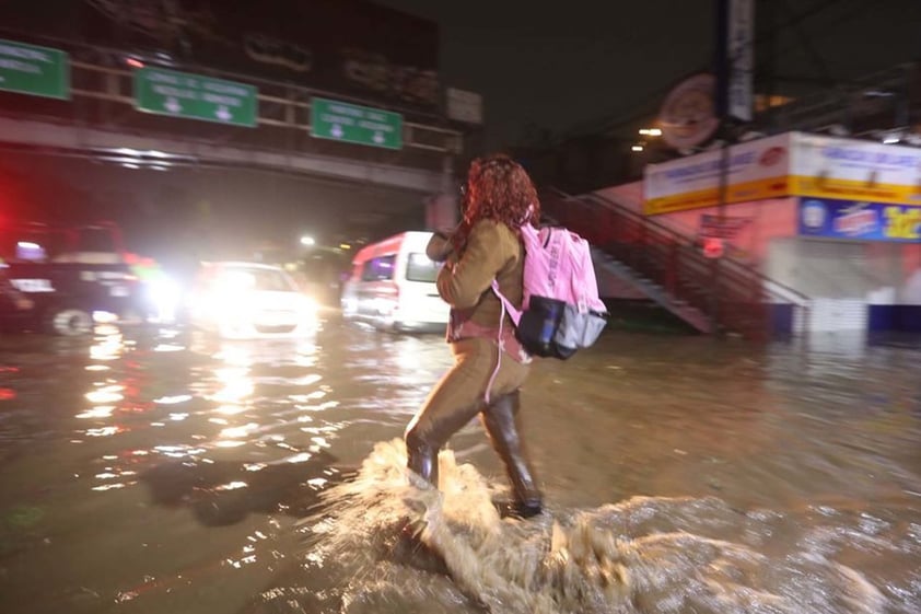 Granizada en Edomex deja una persona muerta; hospital tuvo que ser desalojado