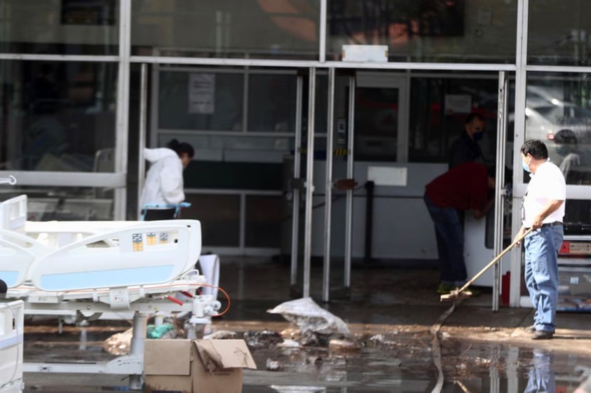 Granizada en Edomex deja una persona muerta; hospital tuvo que ser desalojado