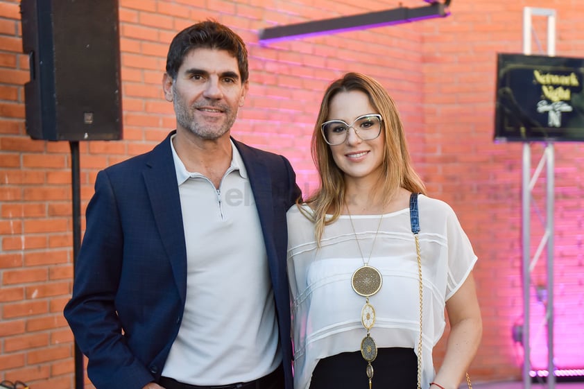 ANIVERSARIO. Miguel Ruiz y Sofía Berlanga en el primer aniversario de Nomadic Coworking Studio.