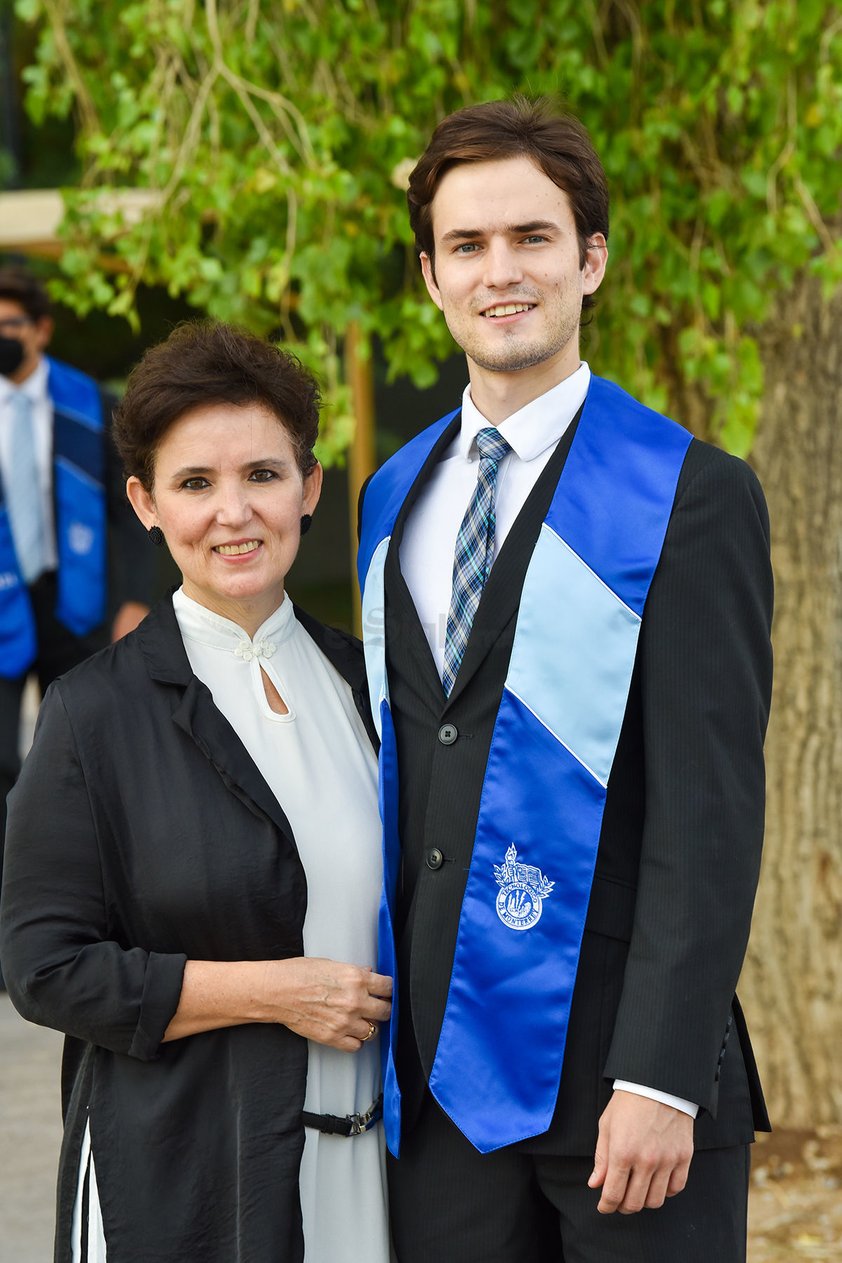 Sofía y David Carvajal.