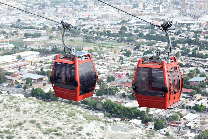 Teleférico. Abre de martes a domingo en un horario de 11:00 a 20:00 horas, el costo del viaje redondo es de 30 pesos por adulto y 15 niño de 4 a 12 años, estudiantes con identificación, adultos mayores con su credencial de Inapam y personas con discapacidad.