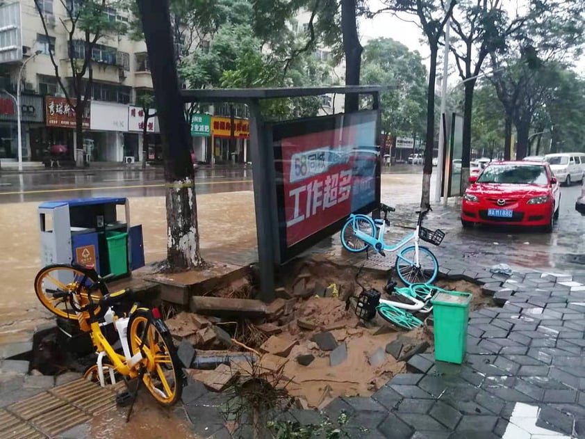 Lluvias en China dejan al menos 25 muertos