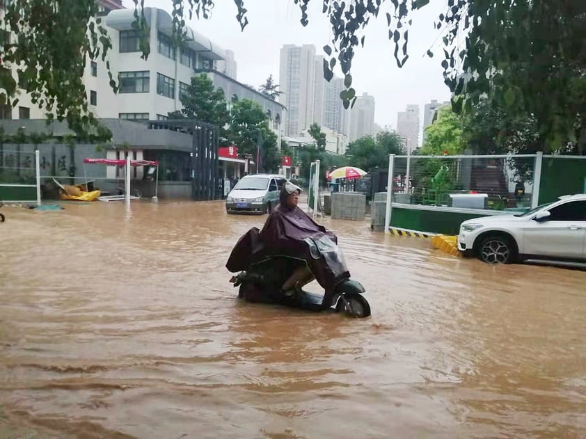 Lluvias en China dejan al menos 25 muertos