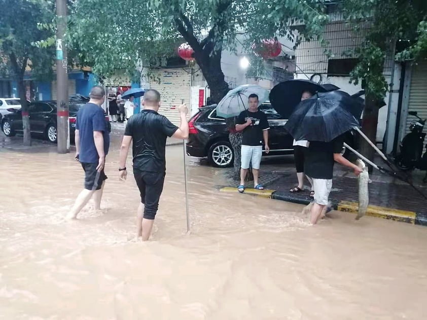 Lluvias en China dejan al menos 25 muertos