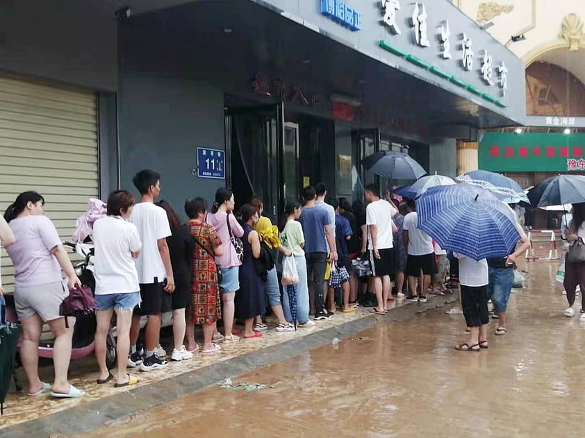 Lluvias en China dejan al menos 25 muertos