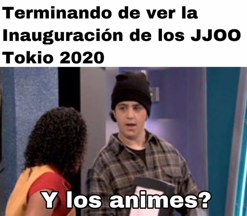 Internautas reaccionan con memes al no ver a personajes de anime en los Juegos Olímpicos Tokio 2020