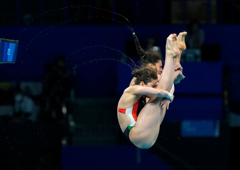 Gabriela Agúndez y Alejandra Orozco ganan bronce en plataforma sincronizada de Tokio 2020