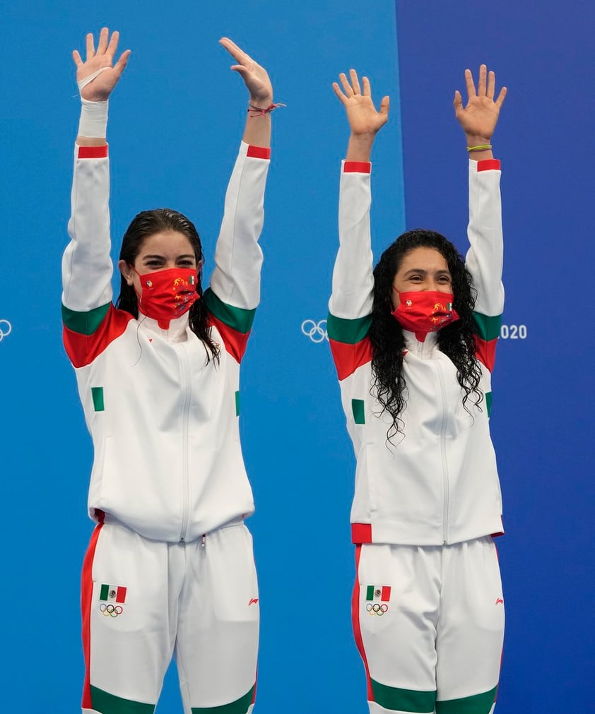 Gabriela Agúndez y Alejandra Orozco ganan bronce en plataforma sincronizada de Tokio 2020