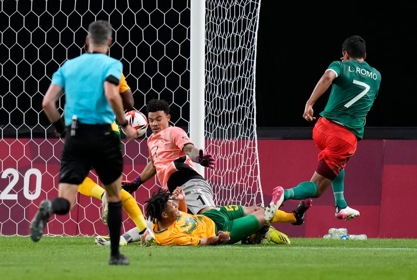 México golea a Sudáfrica y avanza a los cuartos de final en Tokio 2020