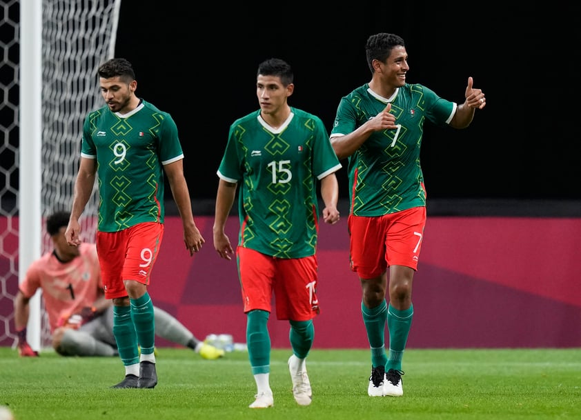 México golea a Sudáfrica y avanza a los cuartos de final en Tokio 2020