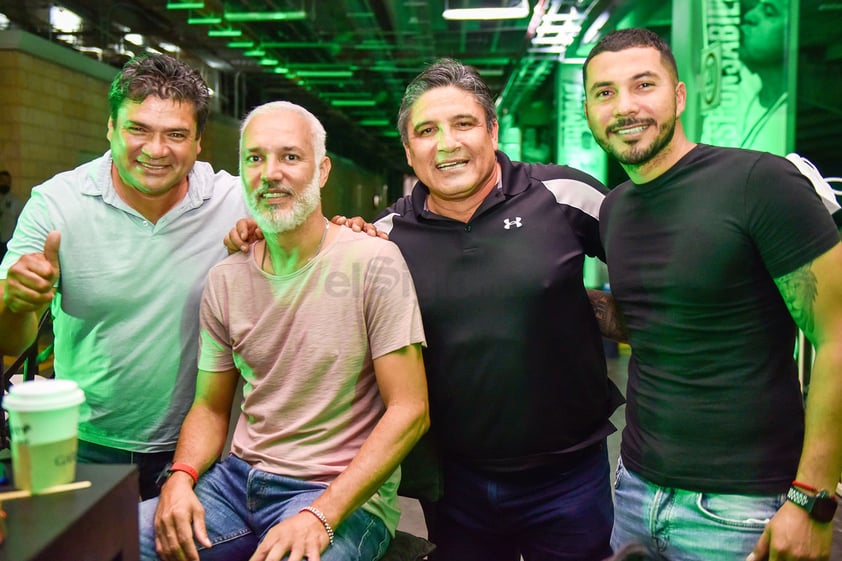 Pedro Muñoz, Wagner de Souza, Lupe Rubio y José Antonio Olvera.