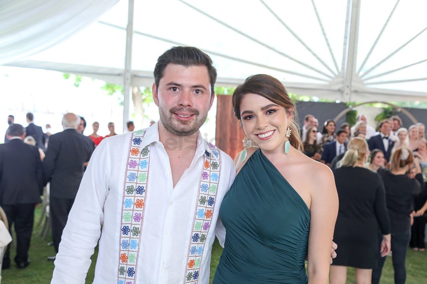 Alejandro Barrio y Natalia Tijerina.