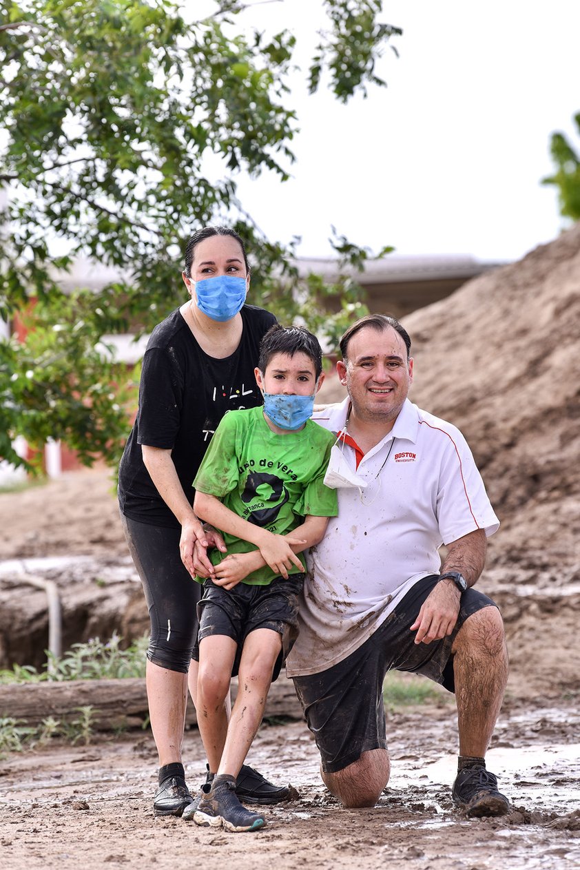 Fernando Sotomayor, Luis Fernando Sotomayor y Angélica Quintero de Sotomayor.