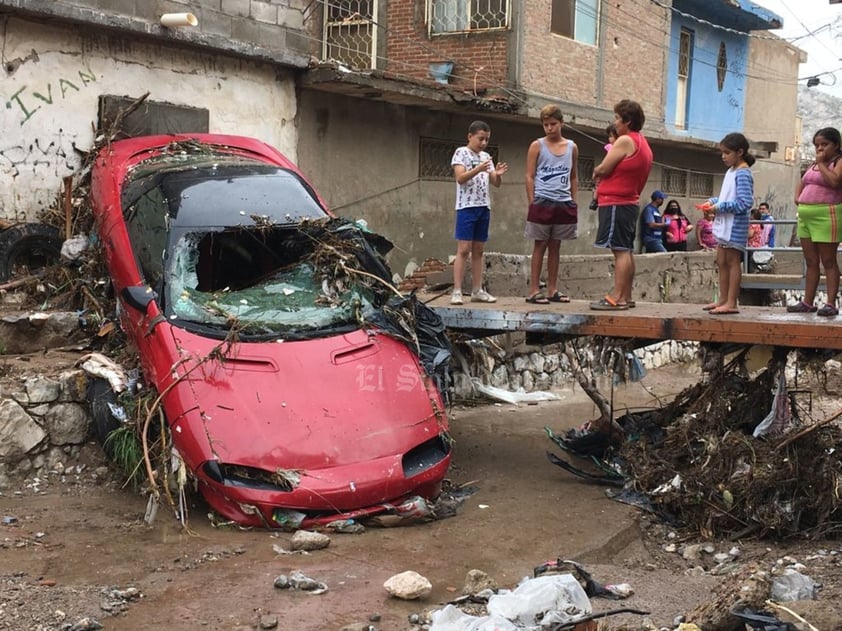 Afectaciones de las lluvias en La Laguna