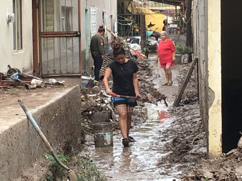 Afectaciones de las lluvias en La Laguna