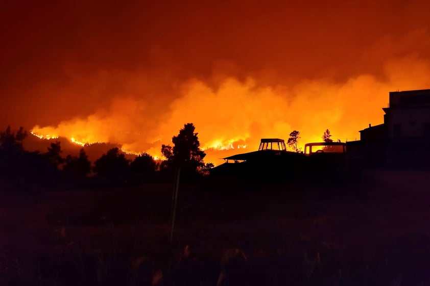 Viento empeora incendios en Grecia que ya han dejado un muerto