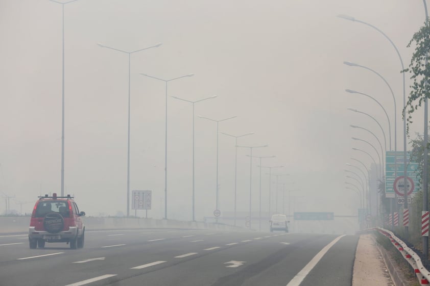 Viento empeora incendios en Grecia que ya han dejado un muerto