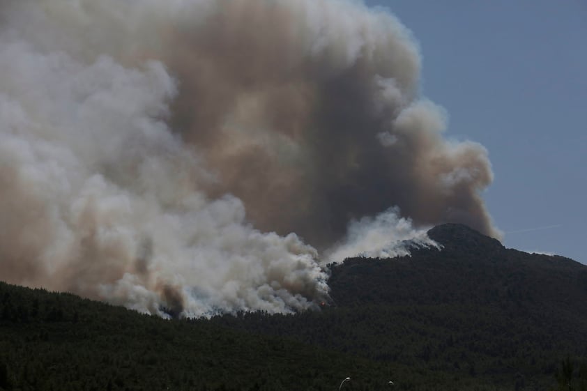 Viento empeora incendios en Grecia que ya han dejado un muerto