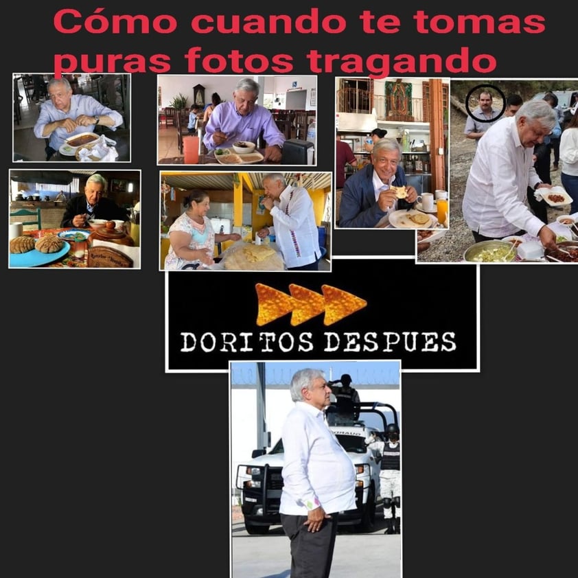 Fotografía de AMLO desata memes en redes sociales