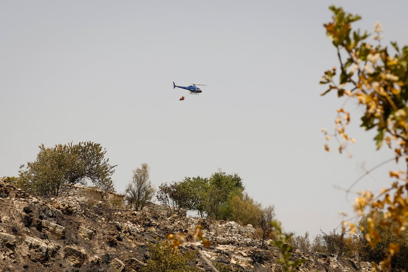 Cinco personas han muerto por incendios en sur de Italia