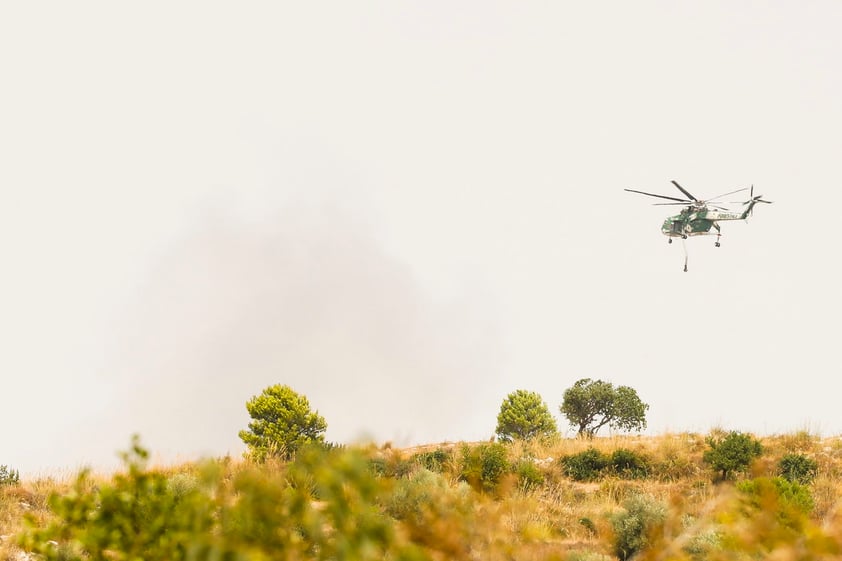 Cinco personas han muerto por incendios en sur de Italia