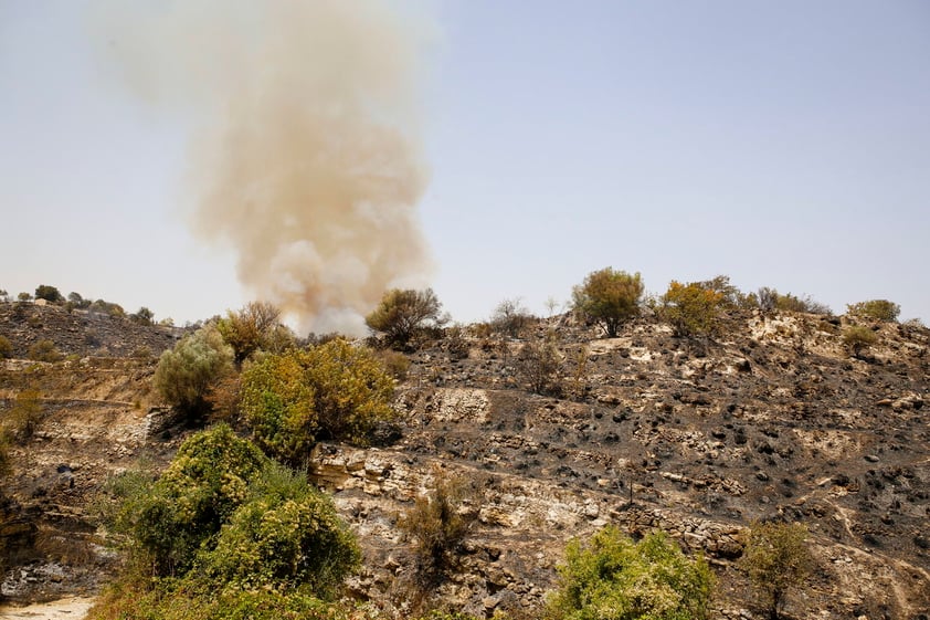 Cinco personas han muerto por incendios en sur de Italia