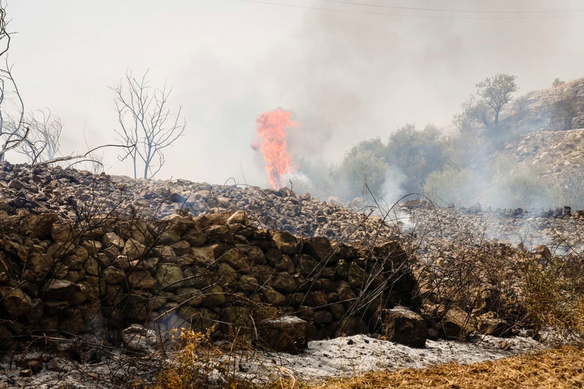 Cinco personas han muerto por incendios en sur de Italia