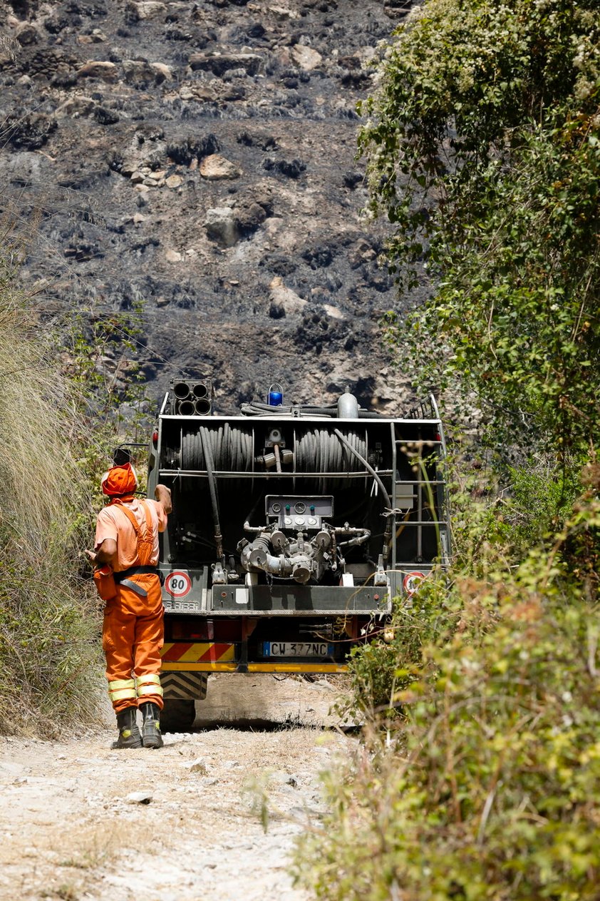 Cinco personas han muerto por incendios en sur de Italia