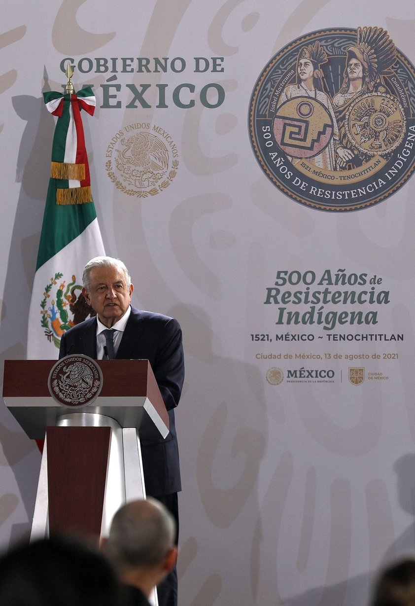 AMLO pide perdón por la 'catástrofe' de la conquista española