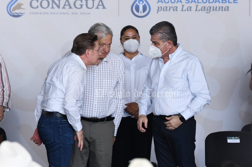 López Obrador condiciona proyecto de Agua Saludable para La Laguna a retiro de amparos, de lo contrario se cancela