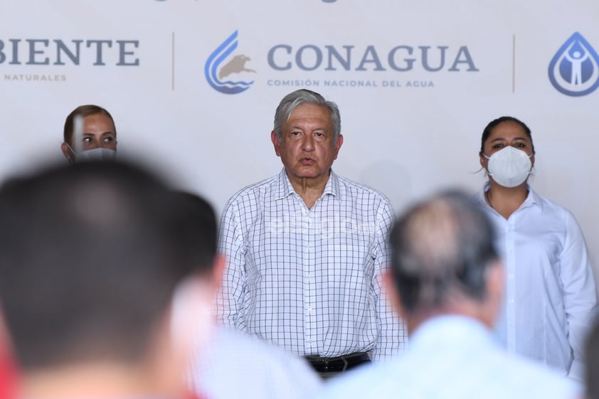 López Obrador condiciona proyecto de Agua Saludable para La Laguna a retiro de amparos, de lo contrario se cancela