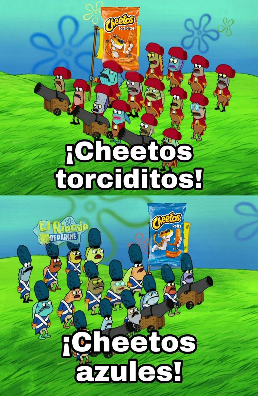 ¿Cuáles son los Cheetos originales? Debaten con memes en redes sociales