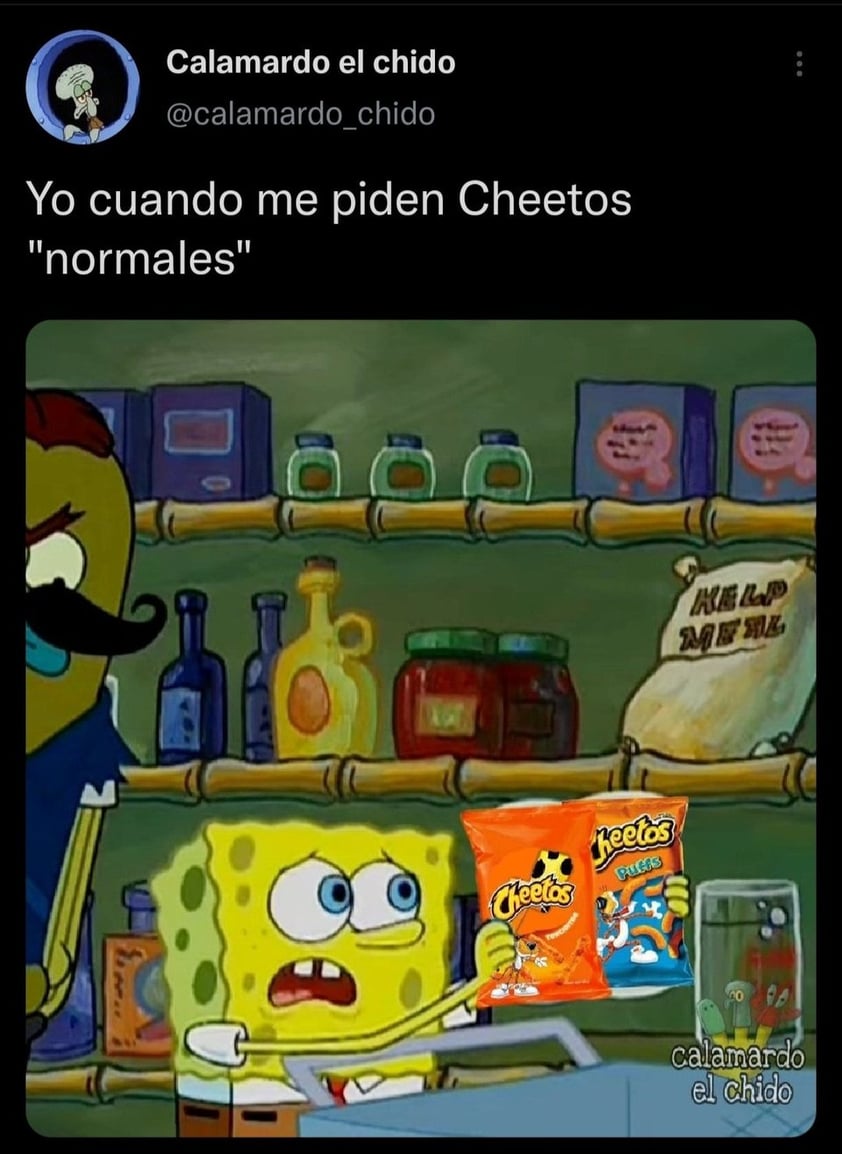 ¿Cuáles son los Cheetos originales? Debaten con memes en redes sociales