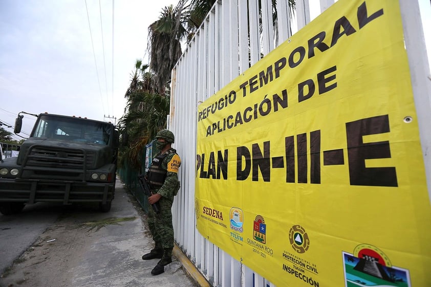 Quintana Roo se prepara para impacto de huracán 'Grace'; emite alerta roja y desaloja hoteles