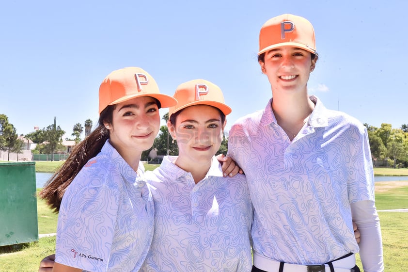 Verito Jaramillo, Johana Zarzar y Mary Gaby Mojica.